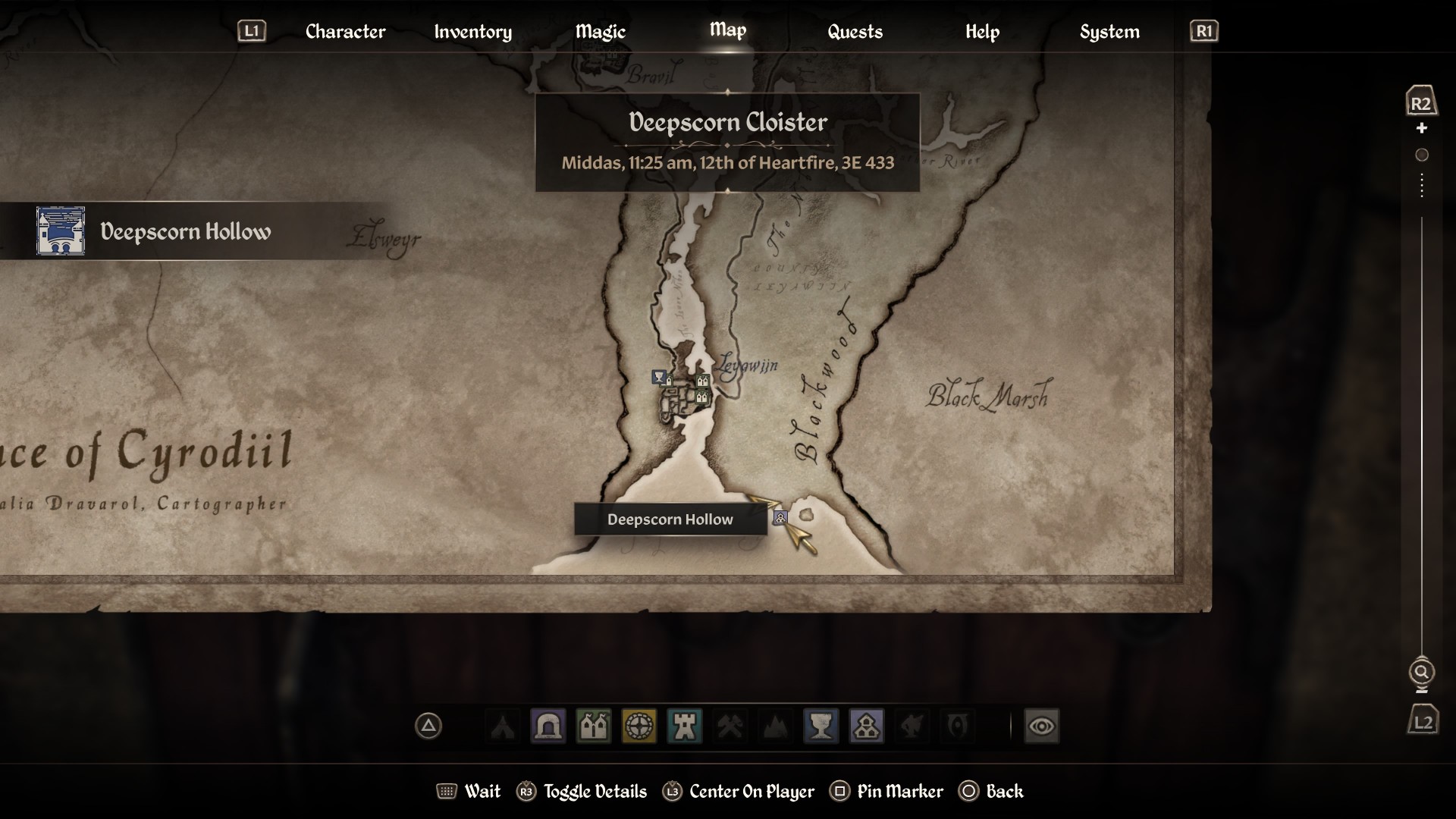 Curar o Vampirismo em Oblivion Remastered: Vale a Pena? 🤔✨ 10 Localização do mapa de Deepscorn Hollow e da Fonte de Cura do Vampirismo em Elder Scrolls 4 Oblivion Remastered