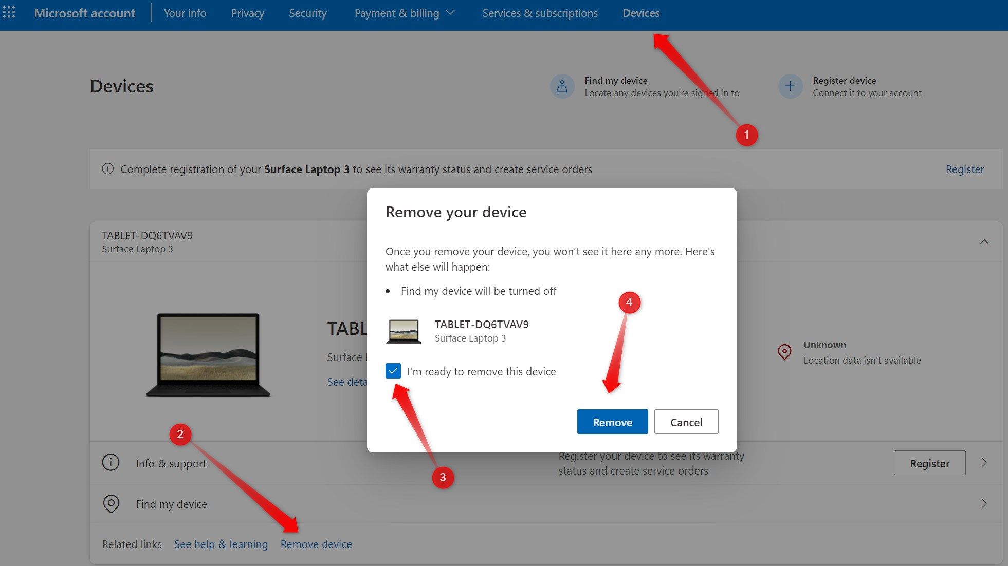 Windows 알림: 무시하고 모든 것을 잃어버리세요 🔥 13 Microsoft 계정에서 의심스러운 장치를 제거합니다.