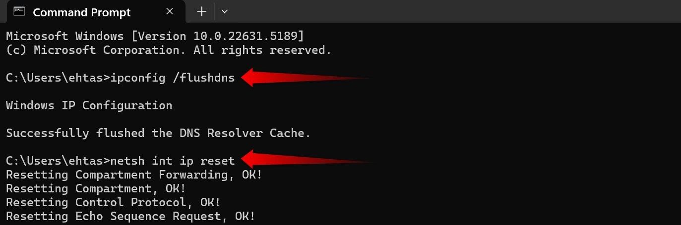 コマンド プロンプト: 恐れることなく、数秒でエラーを修正します。 🚀💻 11 コマンド プロンプトから Windows のネットワークの問題をトラブルシューティングするためのコマンドの例。