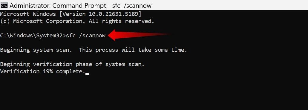 コマンド プロンプト: 恐れることなく、数秒でエラーを修正します。 🚀💻 9 コマンドプロンプトで SFC スキャンを実行して Windows ファイルを修復します。