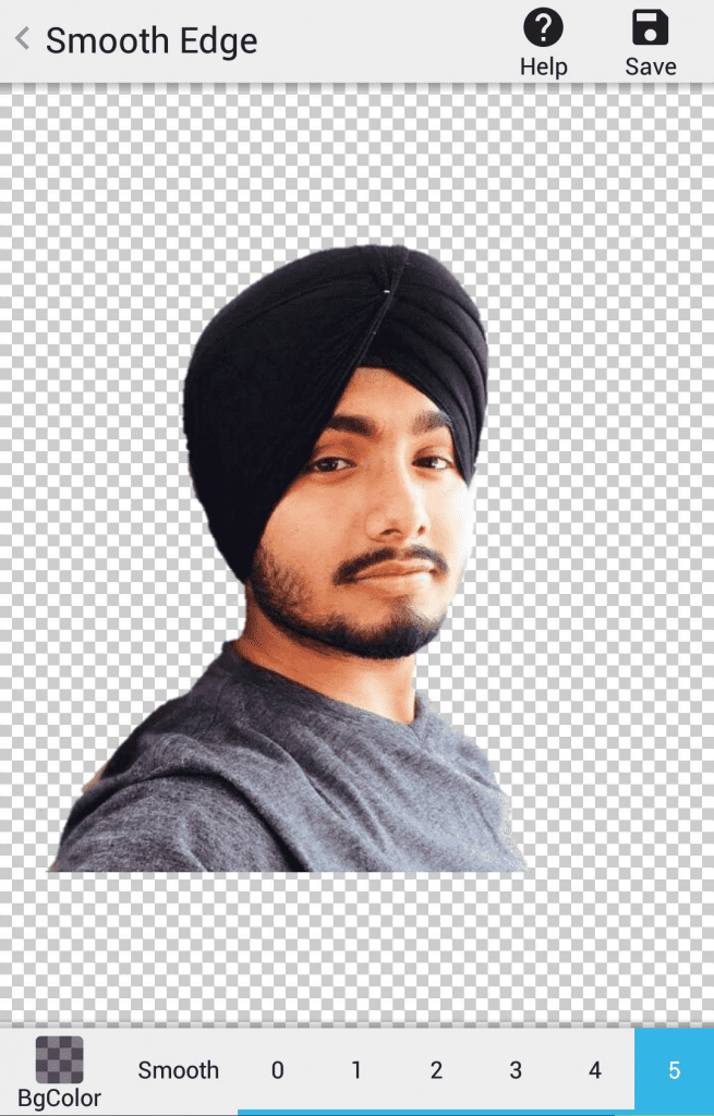 Androidの背景を簡単に削除:AIマジック🚀42 Imagen con fondo eliminado usando Android