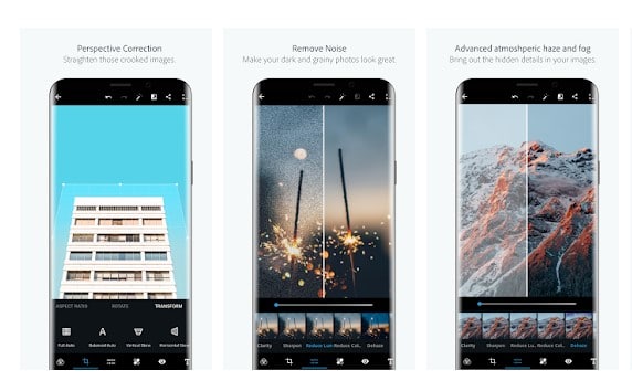 Eliminar fondo Android: IA magia, sin esfuerzo 🚀 58 Adobe Photoshop Express para edición rápida y potente en móviles