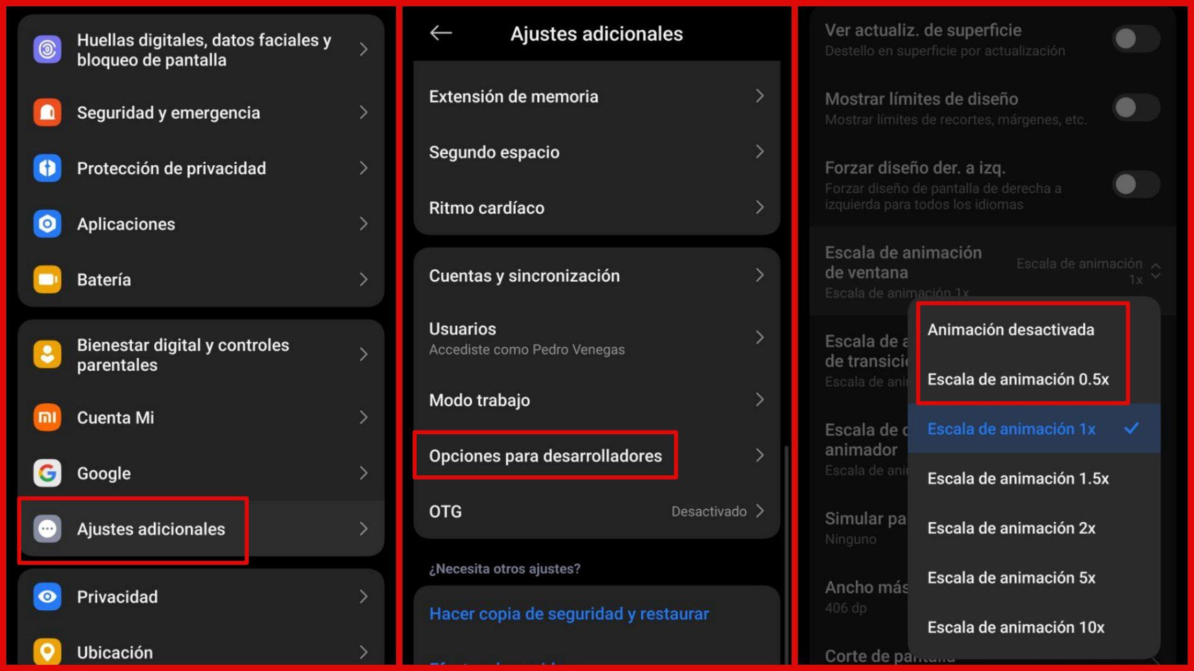 遅いスマートフォン:これらの3つのオプションをオフにして飛行しましょう🚀12 Android でのアニメーションのスケーリング調整