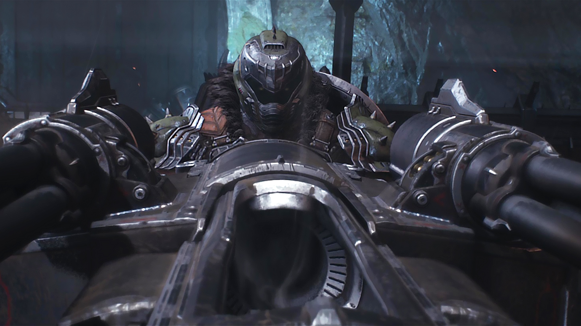 Средневековое и технологичное оружие в Doom: The Dark Ages