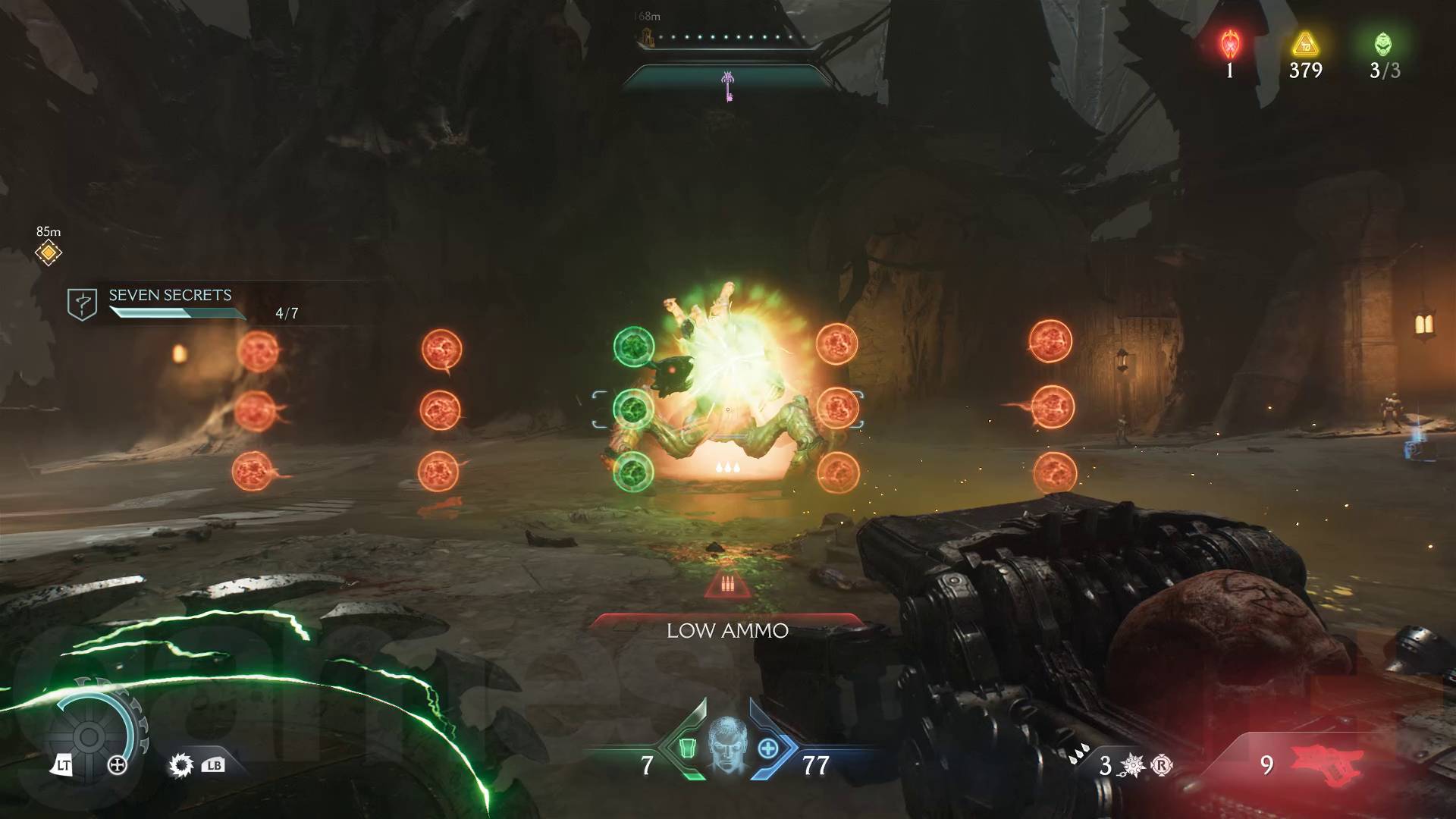 毁灭战士：黑暗时代 恶魔 怪诞 地狱涌动 格挡