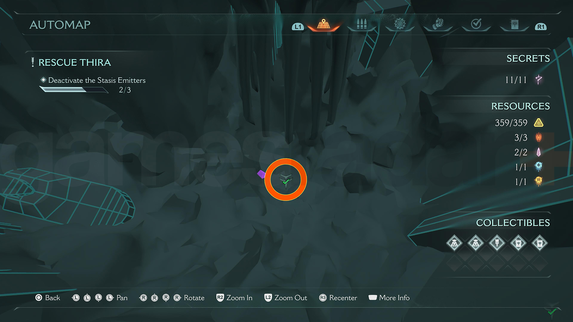 Lokasi kedua Wraithstone Doom The Dark Ages Spire of Nerathul