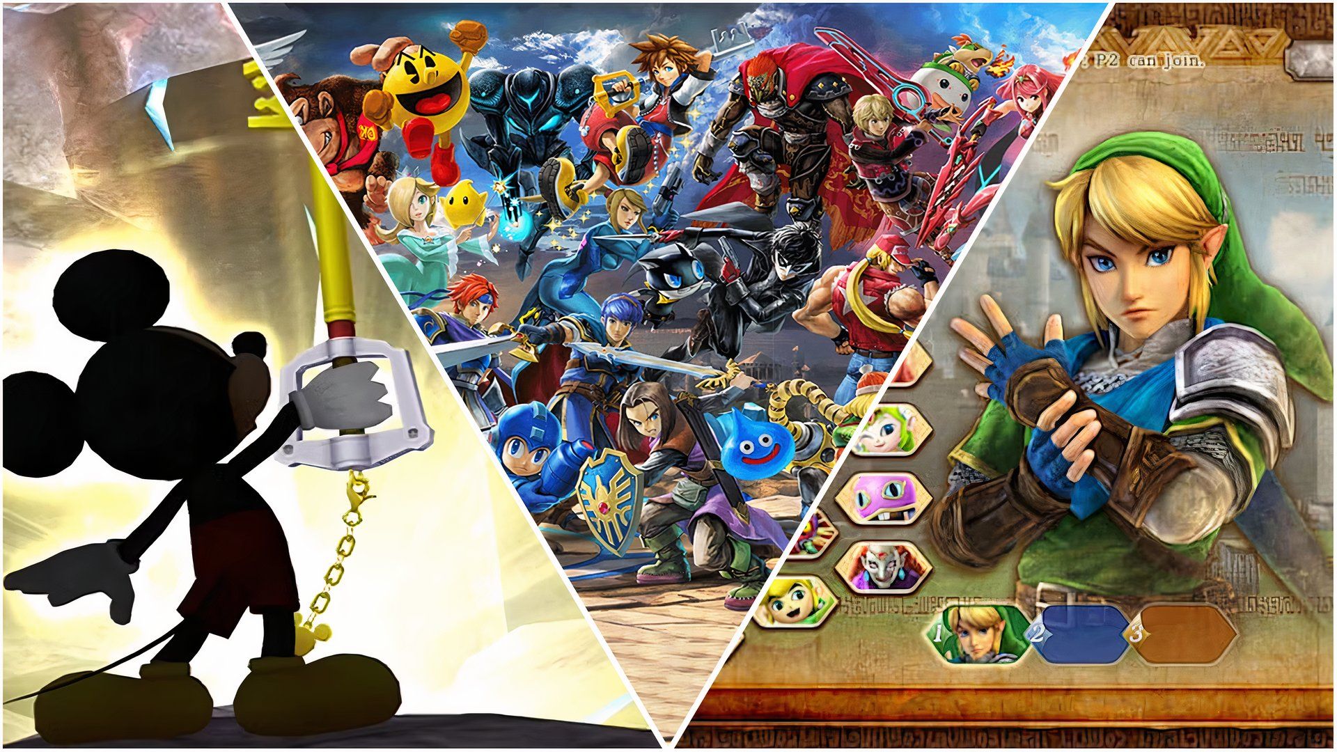 ألعاب كروس أوفر ملحمية: اكتشف الألعاب السبعة التي تجتاح العالم اليوم 🎮🔥 17 ألعاب كروس أوفر ملحمية - مجموعة من أفضل ألعاب كروس أوفر في كل العصور، تضم أبطالًا وشخصيات مبدعين من مختلف قصص الحركة والمغامرة والقتال، تم جمعها في صورة ترويجية واحدة.