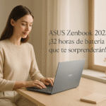 Asus Zenbook 2025 ¡32 horas de batería que te sorprenderán