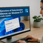 Cara Menjalankan Pemecah Masalah di Windows 11 🚀 Solusi Mudah dan Efektif. Cara menjalankan pemecah masalah pada Windows 11: Seseorang menggunakan PC dengan jendela Pengaturan > Pemecahan Masalah terbuka untuk memperbaiki kesalahan.