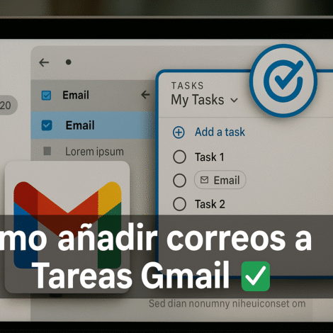Cómo añadir correos a Tareas Gmail ✉️✅