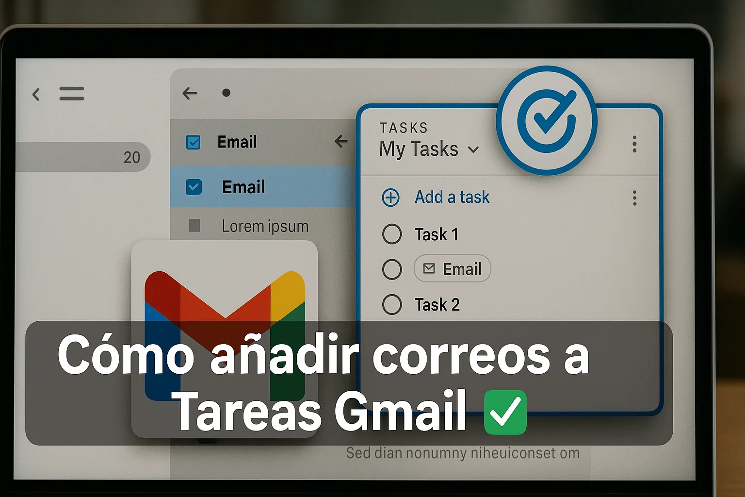 How to add emails to Gmail Tasks ✉️✅