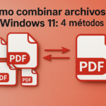 วิธีรวมไฟล์ PDF ใน Windows 11: 4 วิธีด่วน