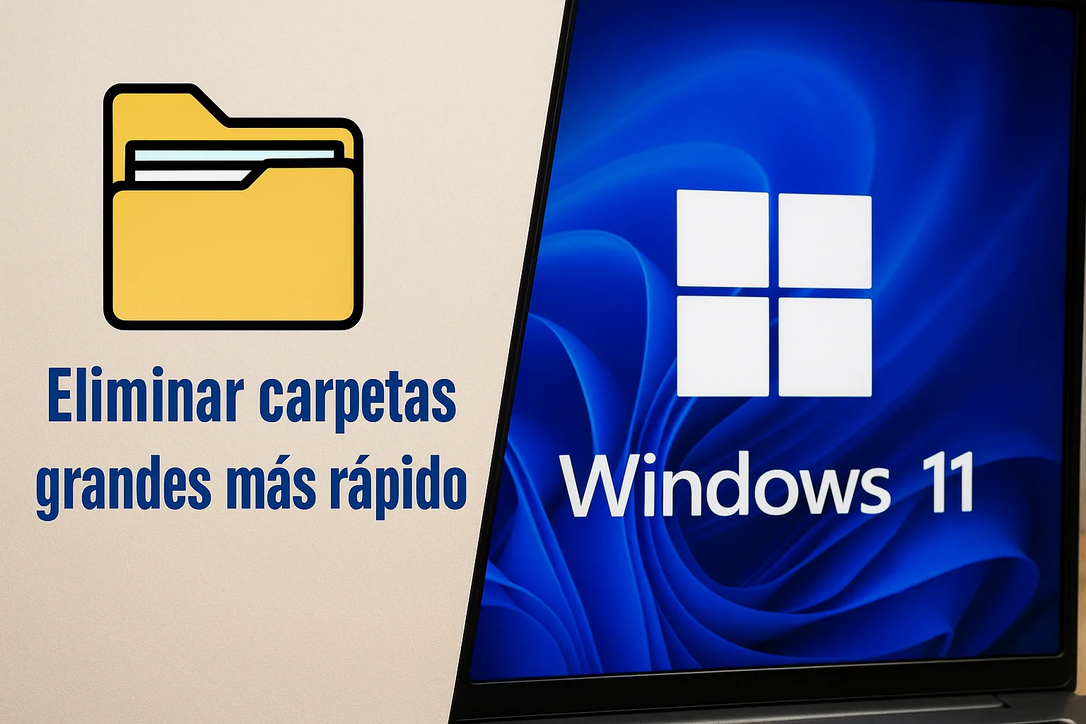Hur man enkelt tar bort stora mappar 🗑️ Knep för att snabba upp Windows 11