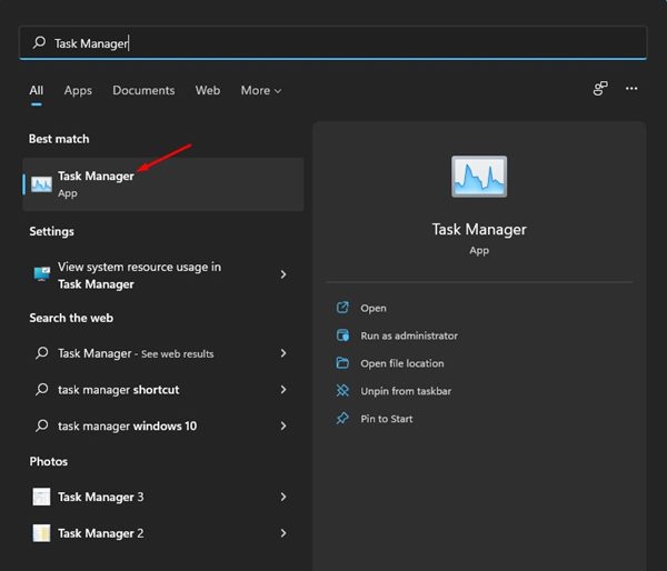 Windows 11のタスクマネージャーでアクティブなプロセスを表示