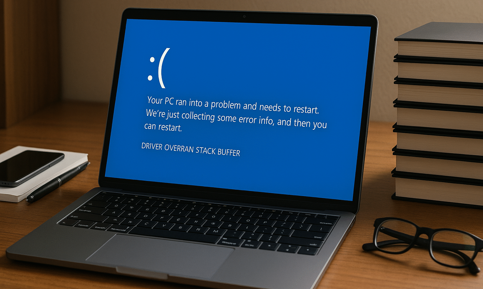 DRIVER_OVERRAN_STACK_BUFFER: إصلاح هذا الخطأ المميت في 10 خطوات 🚀🛠️ 51 DRIVER_OVERRAN_STACK_BUFFER 10 طرق سريعة لتجنب شاشة الموت الزرقاء