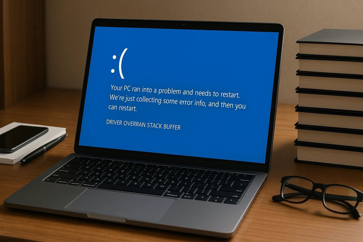 DRIVER_OVERRAN_STACK_BUFFER 10 snabba sätt att undvika BSOD