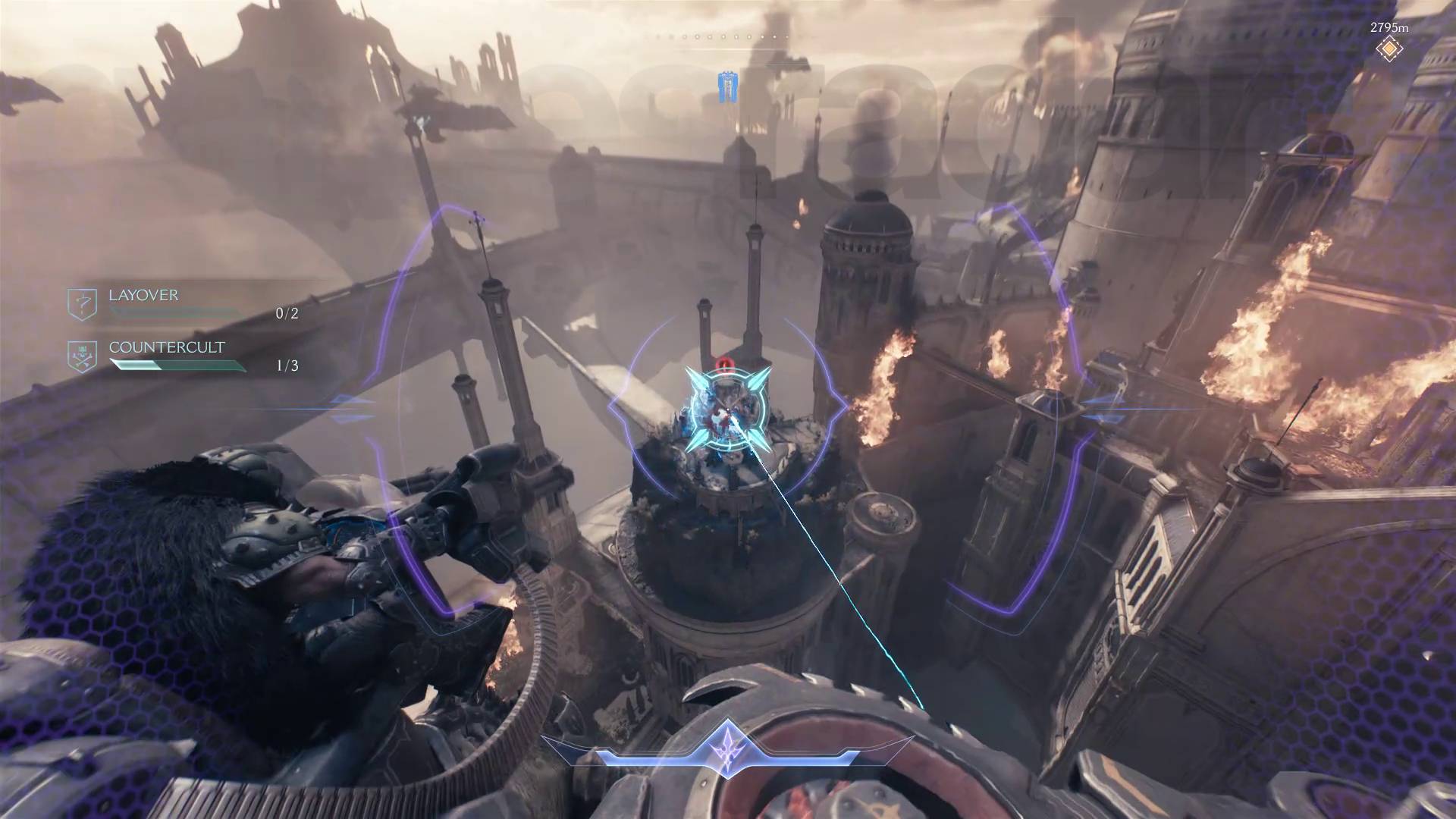 Secret Aratum Layovers: How to find them NOW 🚀 5 Dragon shooting at a Titan in Doom The Dark Ages, located in a tower during a secret layover in Aratum