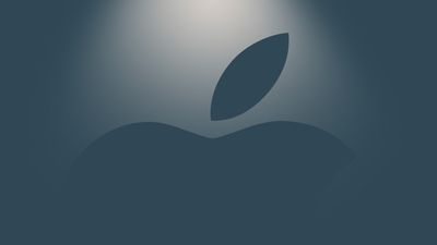 Teknolojik yeniliğin sembolü olan mavi renkli Apple Spotlight logosu