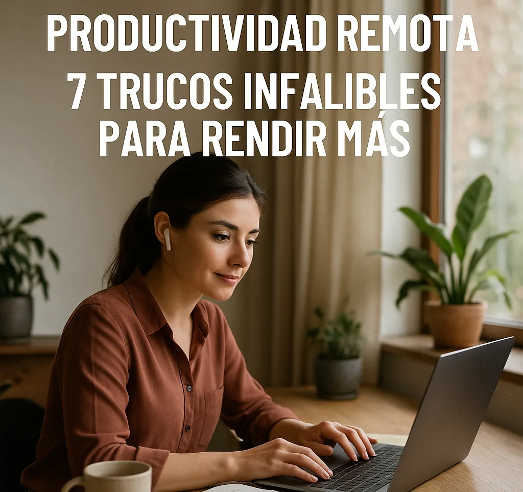 Remote Productivity: 7 foolproof tricks to improve your productivity