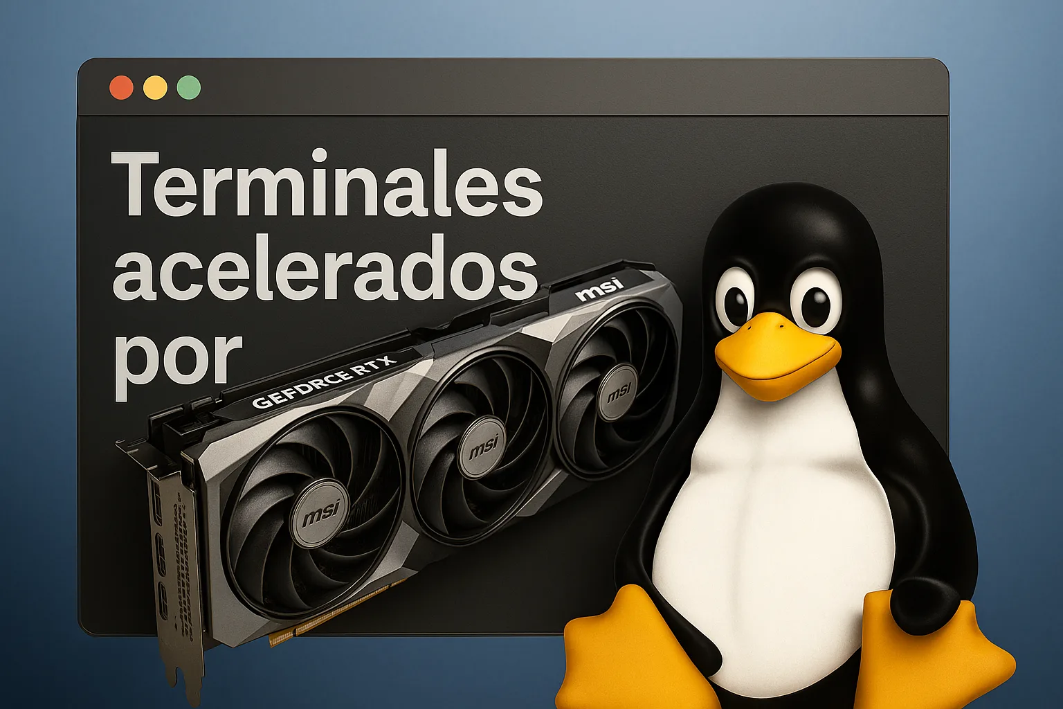 Terminal yang dipercepat GPU: fluiditas dan kecepatan maksimum!
