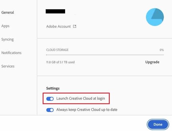 CCXProcess.exe O processo oculto que deixa seu PC lento 😱 18 Desative a inicialização automática do Creative Cloud.