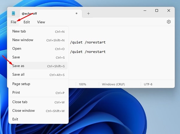 Windows 11-uppdateringar: Det dolda sättet som ingen använder 😱 106 Spara batchfil