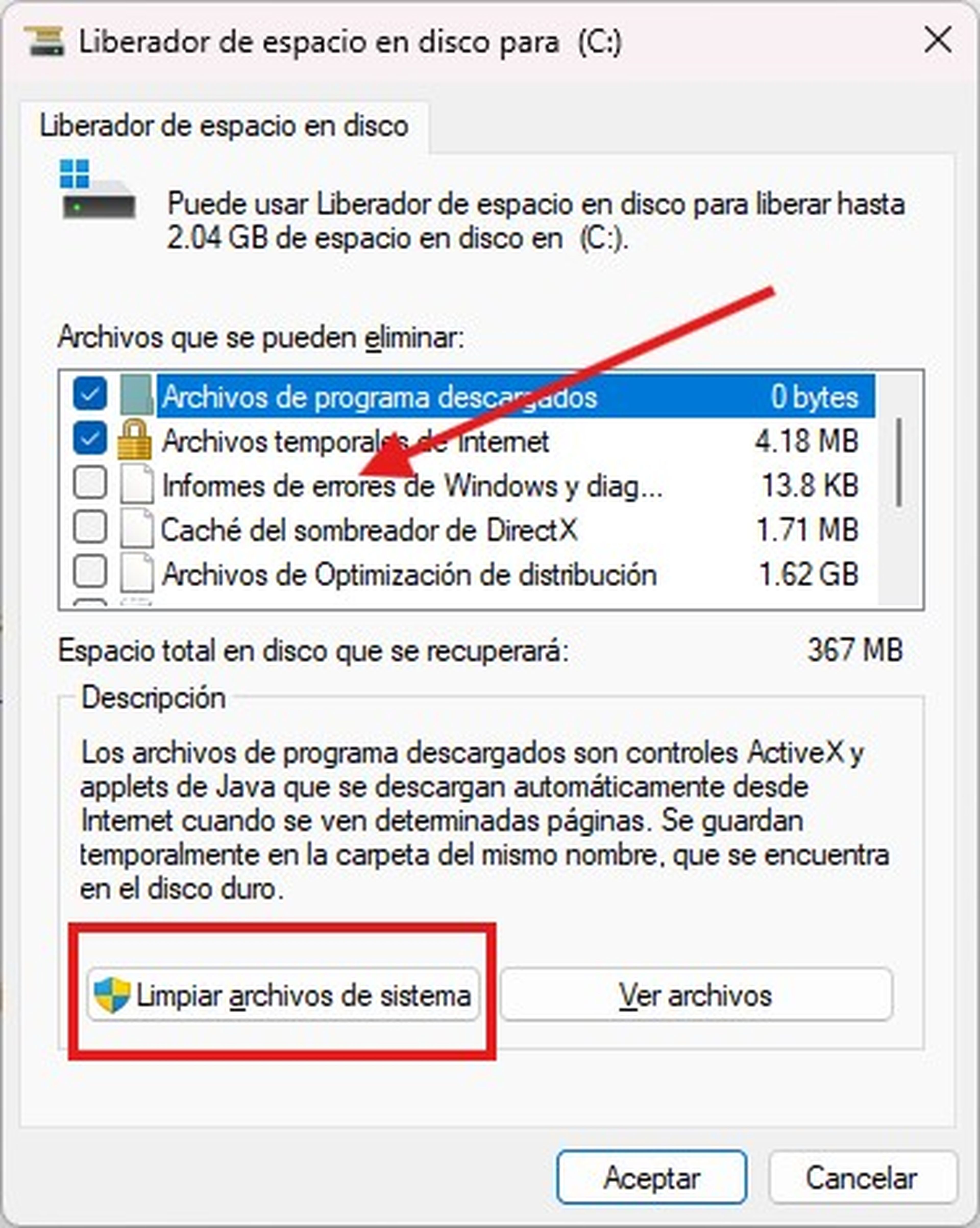 Utilizzo dello strumento di pulizia del disco cleanmgr in Windows