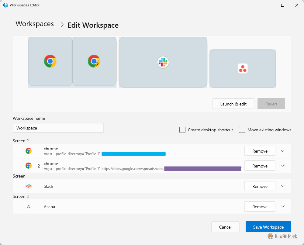 Principais funcionalidades do PowerToys que deveriam ser nativas do Windows 11 Espaço de trabalho personalizado com aplicativos e sites usados com frequência.