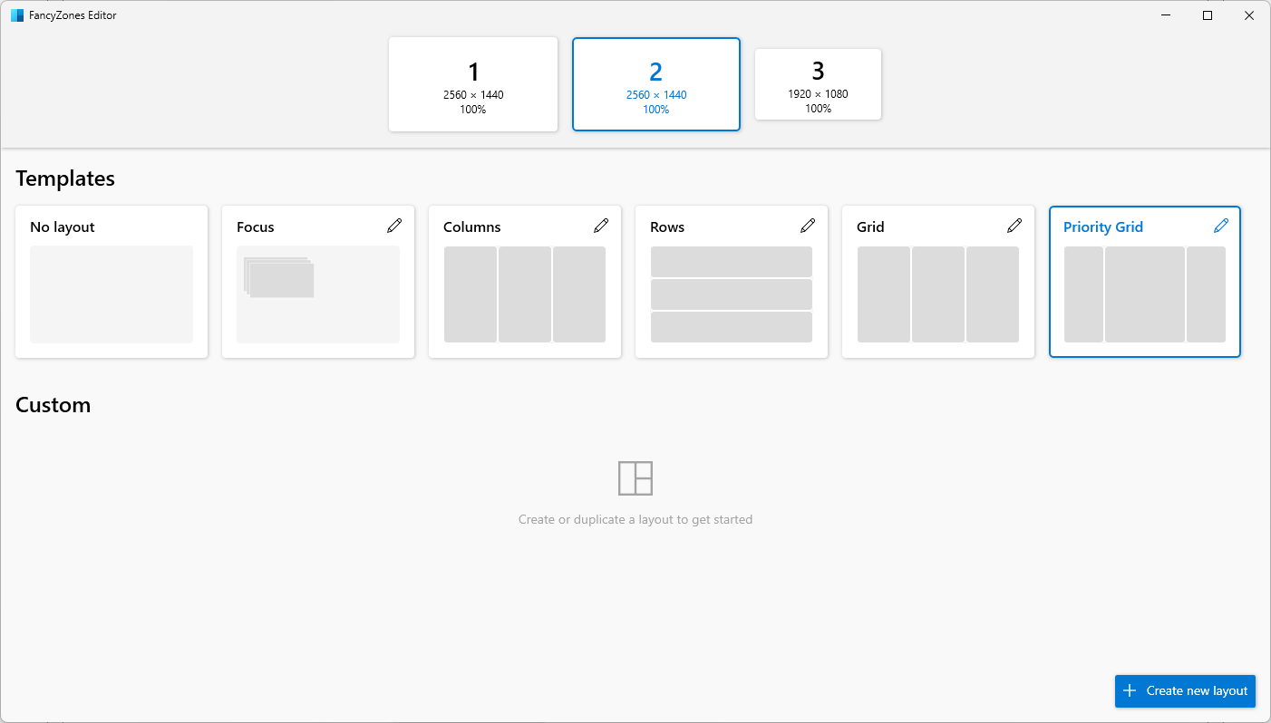 Principais funcionalidades do PowerToys que deveriam ser nativas do Windows 14 Modelos FancyZones para layouts personalizados.