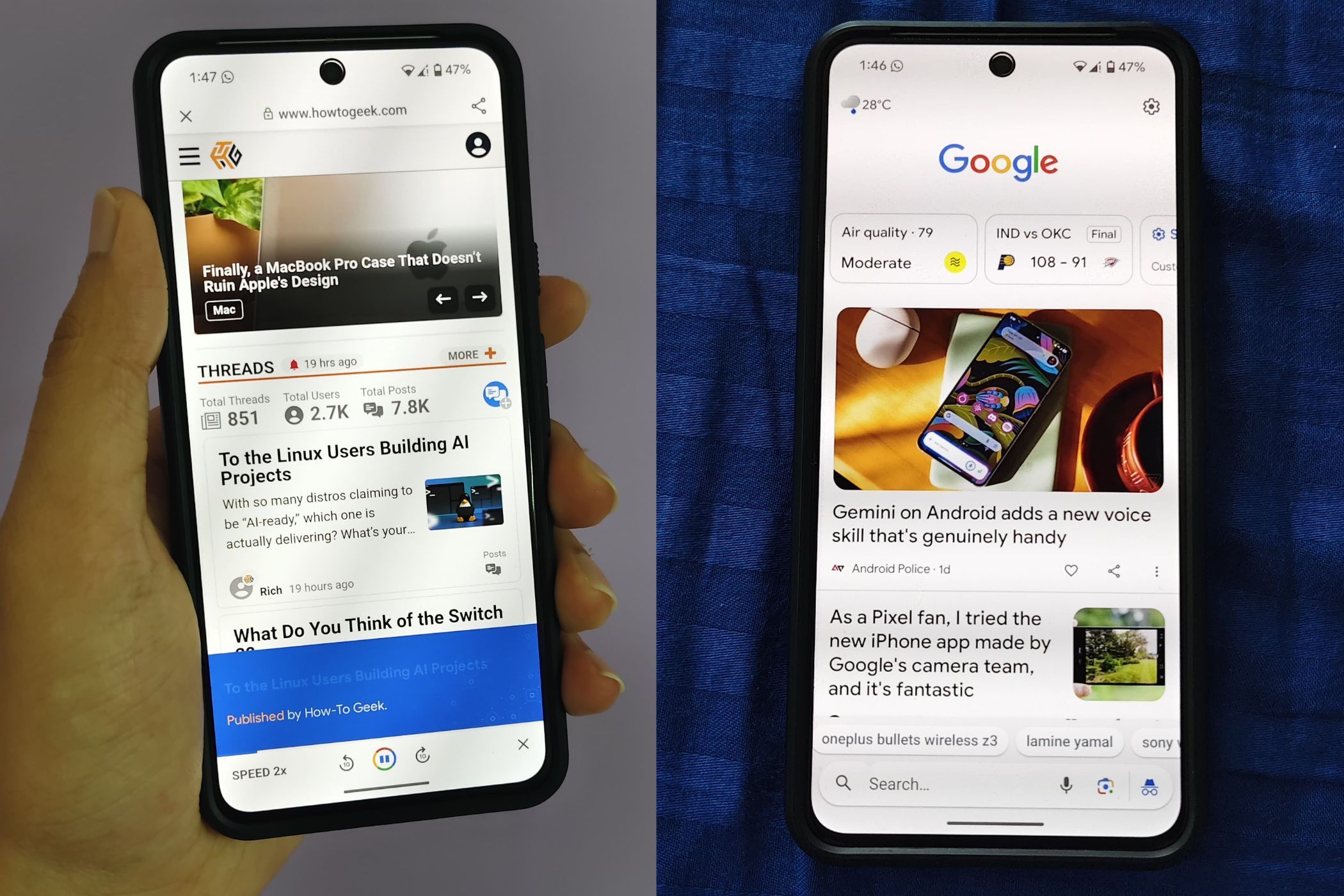 Hidden Google Apps: Gallery, Go, and PhotoScan 🚀 11 Google Go's ergonomic design with a bottom search bar for easy access