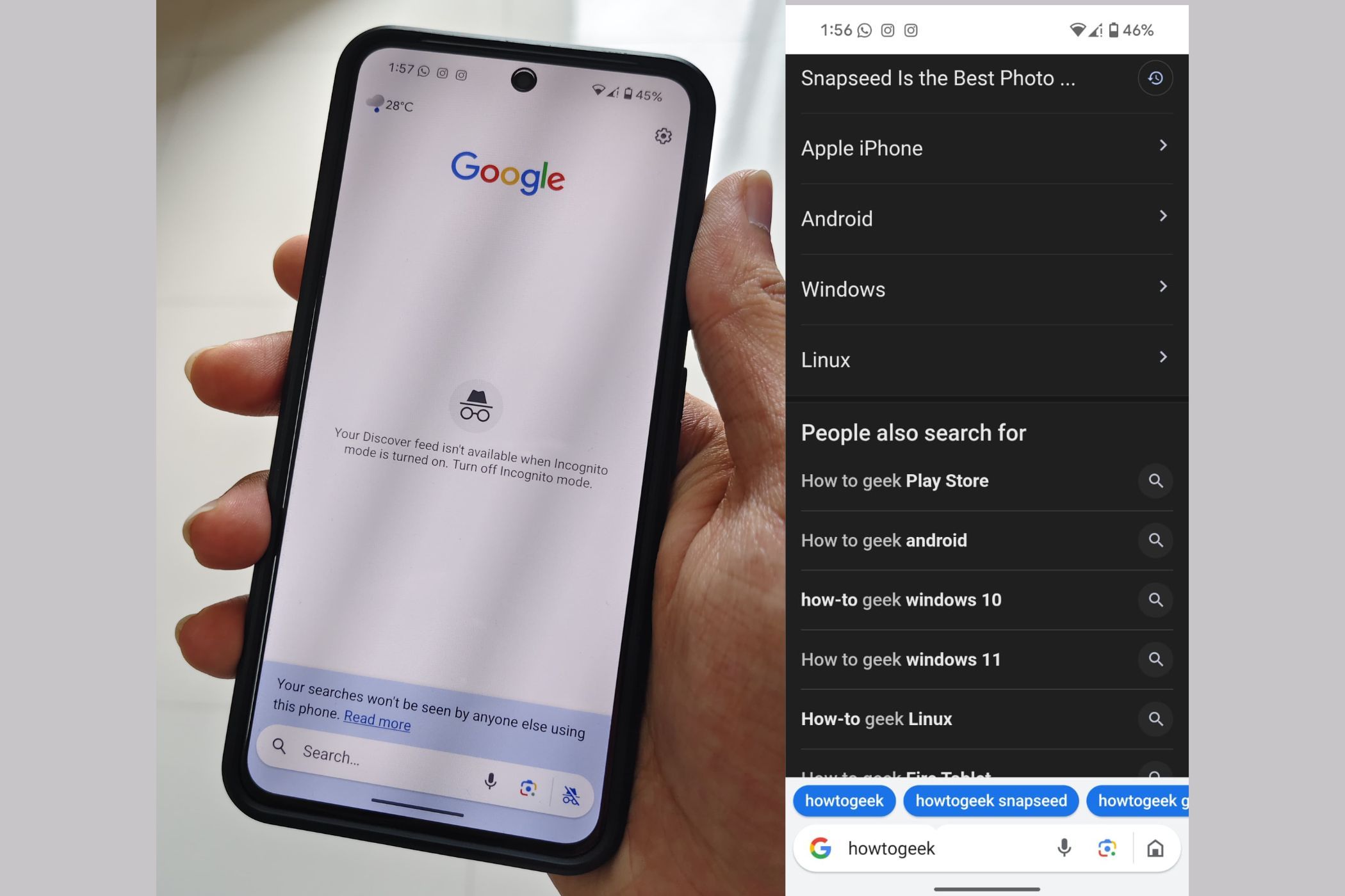 Hidden Google Apps: Gallery, Go, and PhotoScan 🚀 12 Quick and easy incognito search in Google Go