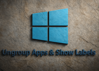 How to ungroup apps in Windows 11