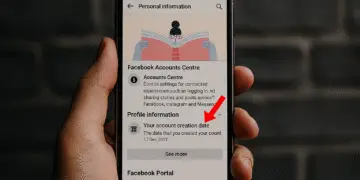 Facebook 上的创建日期