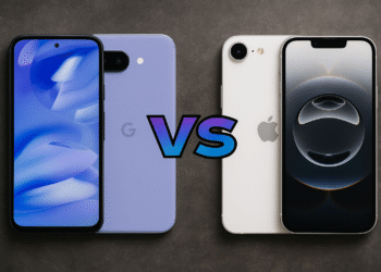 Google Pixel 9a 与 iPhone 16e