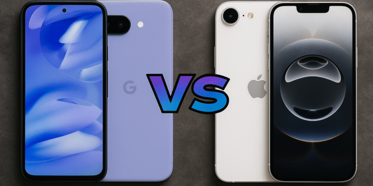 Google Pixel 9a ve iPhone 16e: $600'den daha ucuza 2 premium! 📱💥 8 Google Pixel 9a ve iPhone 16e karşılaştırması