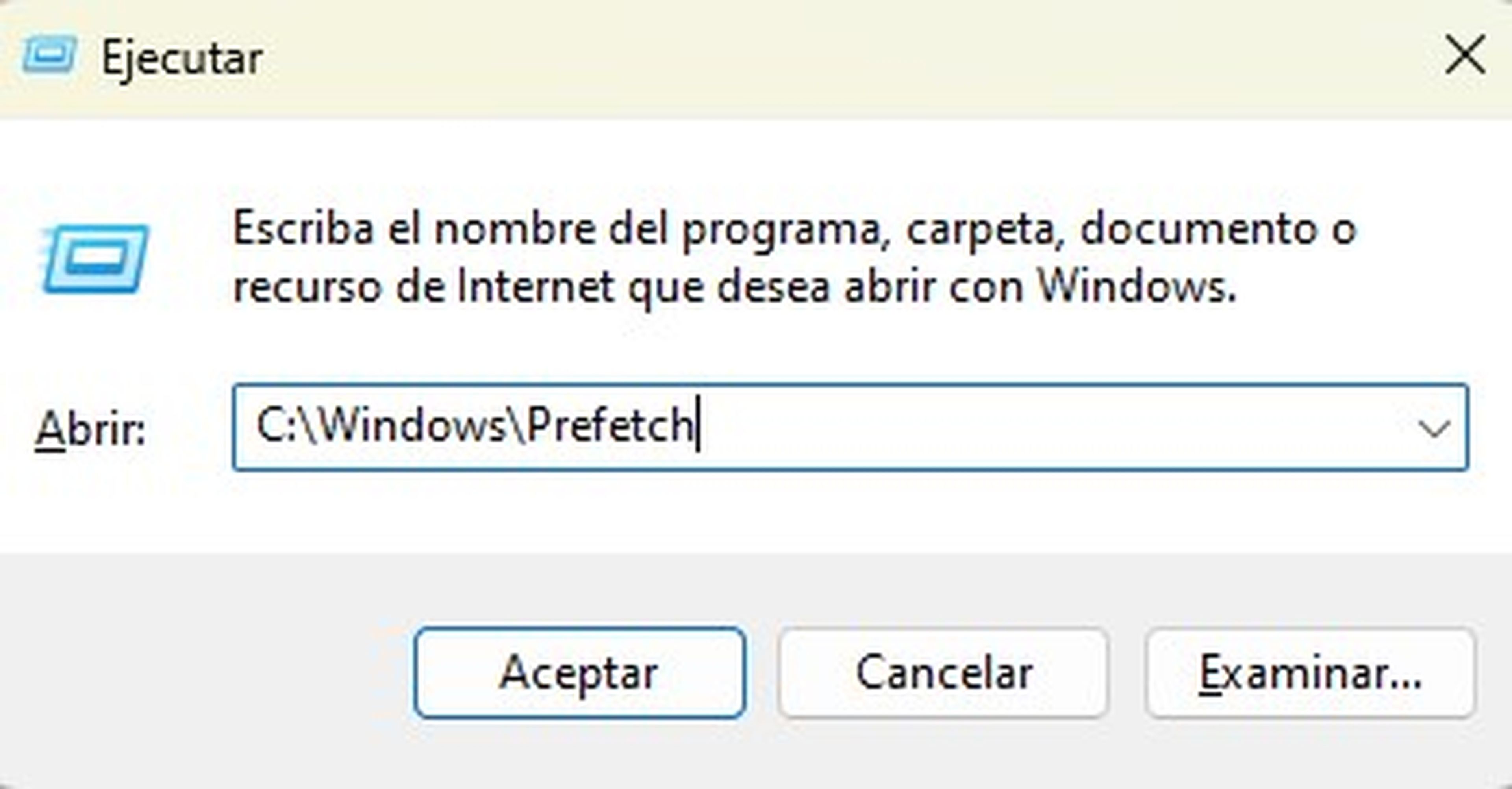 Prefetch Folder: การทำความสะอาดอย่างรวดเร็วที่เพิ่มความเร็ว ⚡ 5 กล่องโต้ตอบการเรียกใช้ใน Windows 11 เพื่อเปิดโฟลเดอร์ Prefetch