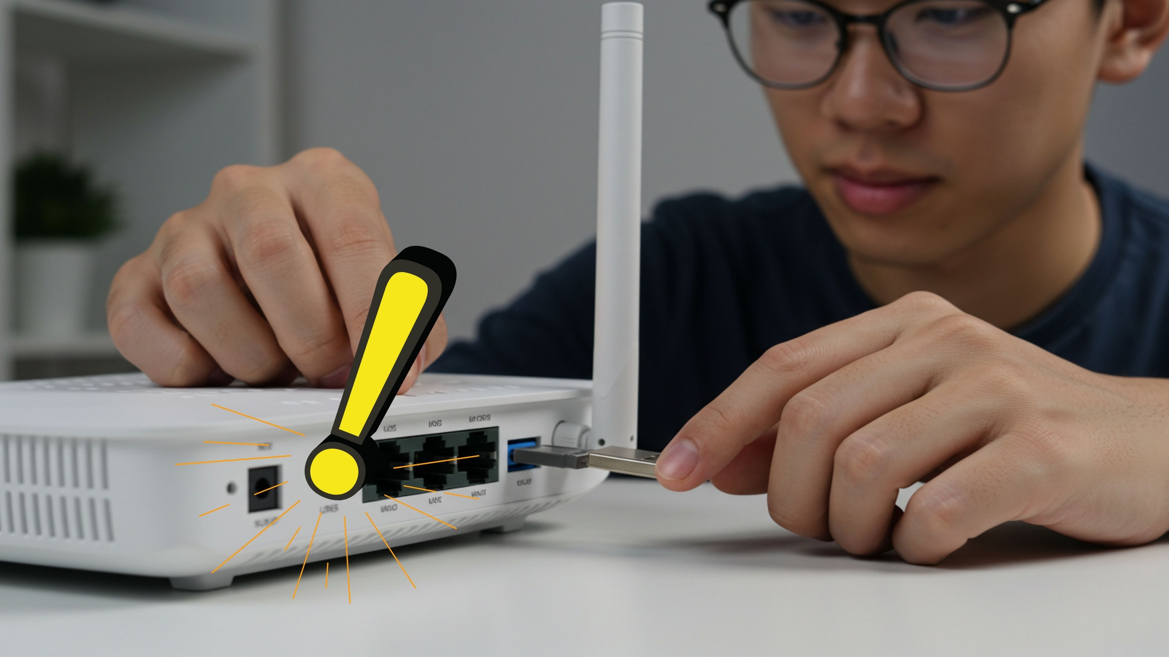 Puerto USB en router WiFi, un recurso valioso para optimizar tu conexión