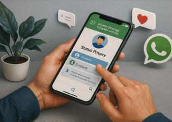 Masquer le statut WhatsApp