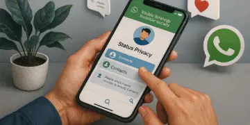 WhatsApp 隐藏状态