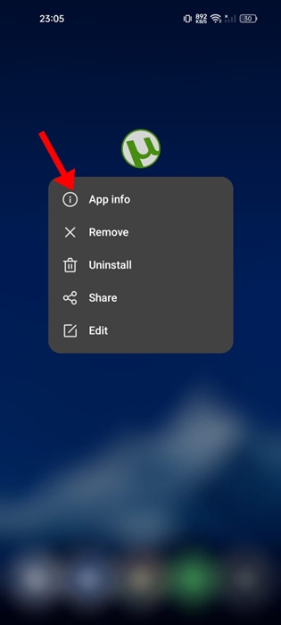 Torrent-Client: Behebe Fehler in Minuten mit diesem Trick 🔧 12 Informationsbildschirm der Torrent-Client-App auf Android