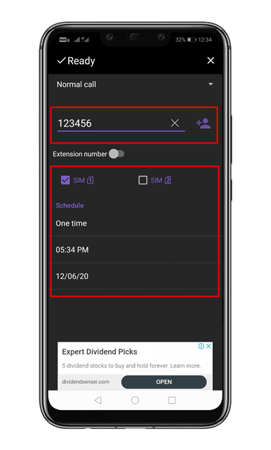 تكوين التاريخ والوقت في إعادة الاتصال التلقائي