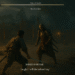 Assassin's Creed Shadows устраняет палача. Альтернативный текст: «Скриншот из Assassin's Creed Shadows, показывающий напряженную ночную дуэль между главным героем и палачом в доспехах Синдо Хиросии в тускло освещенной традиционной японской деревне с огнем и жителями на заднем плане».