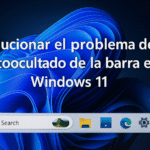 La barre des tâches de Windows 11 ne se cache pas : solution rapide La barre des tâches de Windows 11 ne se cache pas