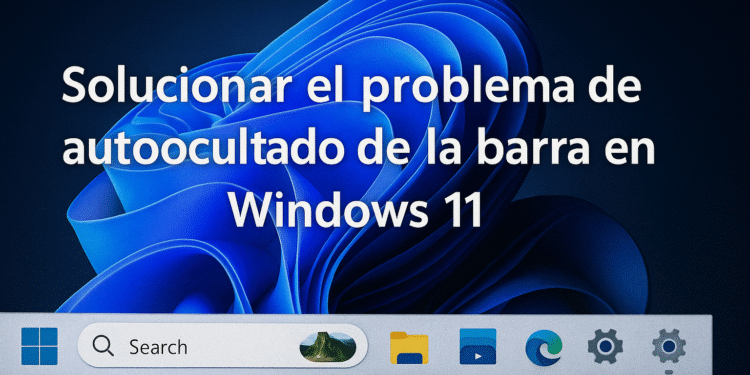 A barra de tarefas do Windows 11 não fica oculta