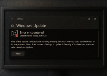 Error 0x8024a203 Windows