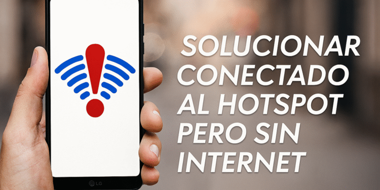 Hotspot Android sin Internet