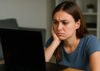 Svart skärm i Windows 11