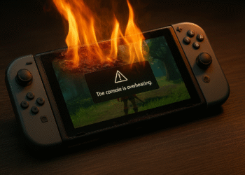 Nintendo Switch 2 calentándose