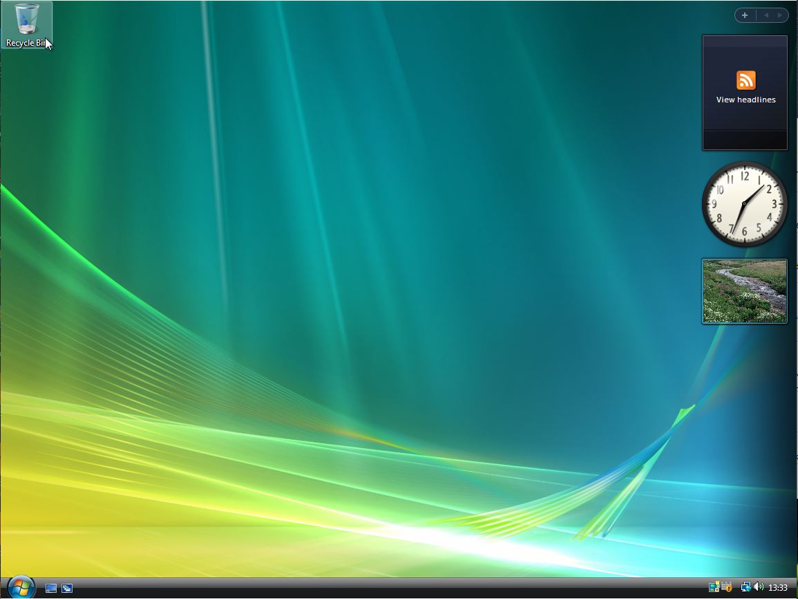 Windows 128-bit: The leap that will change your PC forever ⚡ 10 Screenshot of 64-bit Windows Vista showing its interface