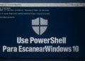 PowerShellはWindowsをスキャンします